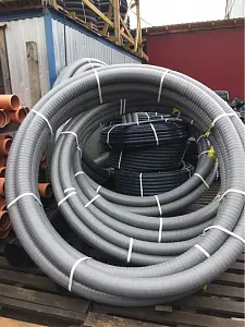 Труба ТВЭЛ-ЭКОПЭКС-ХВС 32х2,0/75 + кабель (бухта 15 м, кабель 16 м) 7
